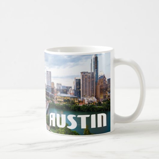 Austin, Texas, skyline foto Koffiemok (Rechts)