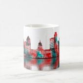 Austin Texas Skyline Koffiemok (Center)