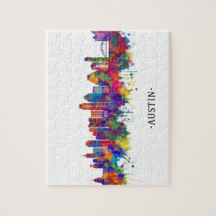 Austin Texas Skyline Legpuzzel