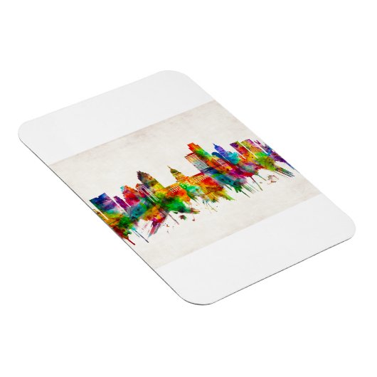 Austin Texas Skyline Magneet (Rechterzijde)