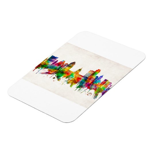 Austin Texas Skyline Magneet (Linkerzijde)