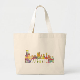 AUSTIN TEXAS SKYLINE MCLR2 GROTE TOTE BAG