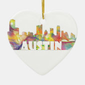 AUSTIN TEXAS SKYLINE MCLR2 KERAMISCH ORNAMENT (Voorkant)