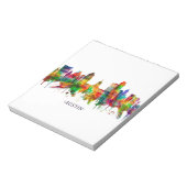 Austin Texas Skyline Notitieblok (Linkerzijde)