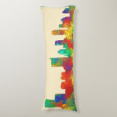 Austin Texas Skyline-SG Lichaamskussen (Voorkant Verticaal)