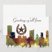 Austin Texas Skyline SG-Safari Buff (Voorkant / Achterkant)