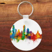 Austin Texas Skyline Sleutelhanger (Voorkant)