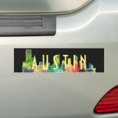 AUSTIN TEXAS SKYLINE SP - BUMPERSTICKER (Op auto)