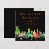 AUSTIN TEXAS SKYLINE SP - SAVE THE DATE (Voorkant / Achterkant)