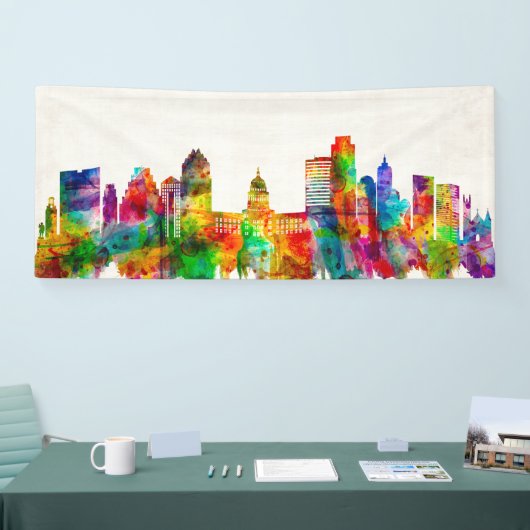Austin Texas Skyline Spandoek (Beurs)
