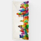 Austin Texas Skyline Spandoek (Verticaal)