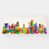 Austin Texas Skyline Spandoek (Horizontaal)