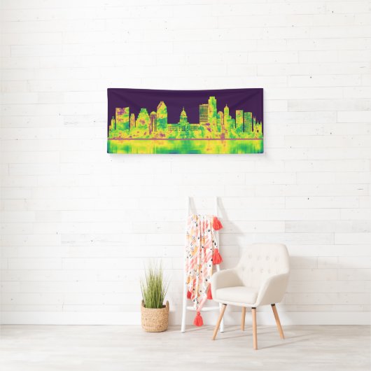 Austin Texas Skyline Spandoek (Insitu)