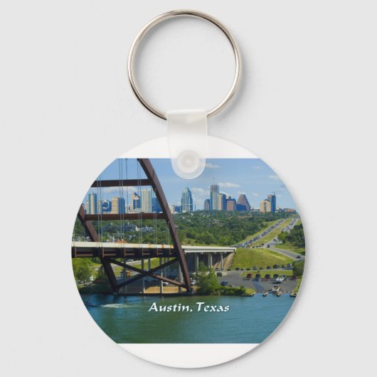 Austin, Texas Sleutelhanger (Voorkant)