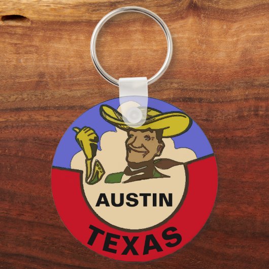 Austin, Texas  Sleutelhanger (Voorkant)