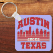 Austin, Texas Sleutelhanger (Voorkant)