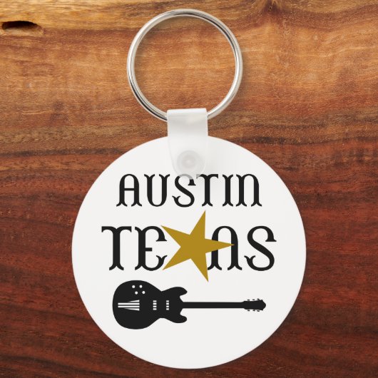 Austin Texas Sleutelhanger (Voorkant)