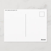 Austin Texas State Capital Building Briefkaart (Achterkant)