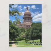Austin Texas State Capitol Briefkaart (Voorkant)