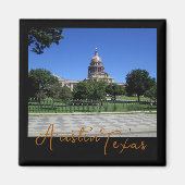 Austin Texas State Capitol Building Magneet (Voorkant)