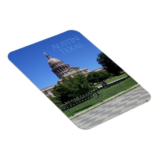 Austin Texas State Capitol Building Magneet (Rechterzijde)