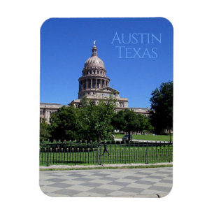 Austin Texas State Capitol Building Magneet