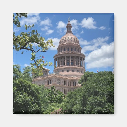Austin Texas State Capitol Magneet (Voorkant)