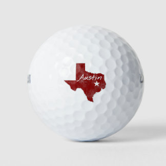 Austin Texas State Star Golfballen