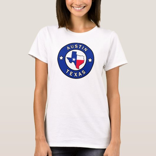 Austin Texas T-shirt (Voorkant)