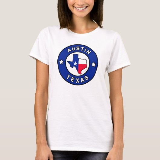 Austin Texas T-shirt (Voorkant)