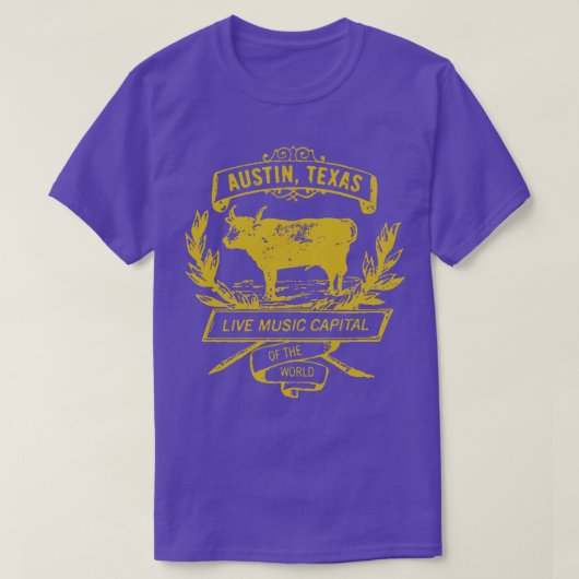 Austin Texas T-shirt (Design voorkant)