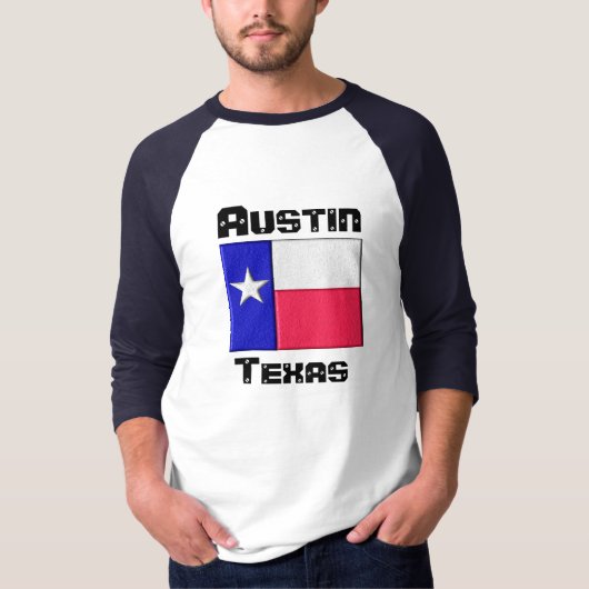 Austin, Texas T-shirt (Voorkant)