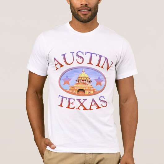 Austin Texas T-shirt (Voorkant)
