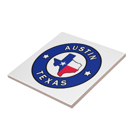 Austin Texas Tegeltje (Zijkant)