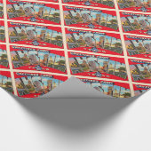 Austin Texas TX  Briefkaart met grote letters Cadeaupapier (Hoek)