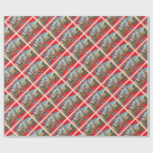 Austin Texas TX  Briefkaart met grote letters Cadeaupapier (Vlak)