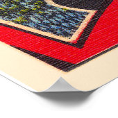 Austin Texas TX  Briefkaart met grote letters Poster (Hoek)