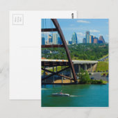 Austin, Texas vanaf 360 Bridge Briefkaart (Voorkant / Achterkant)