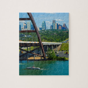Austin, Texas vanaf 360 Bridge Legpuzzel