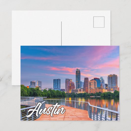 Austin, Texas, Verenigde Staten Briefkaart (Voorkant / Achterkant)