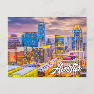 Austin, Texas, Verenigde Staten Briefkaart