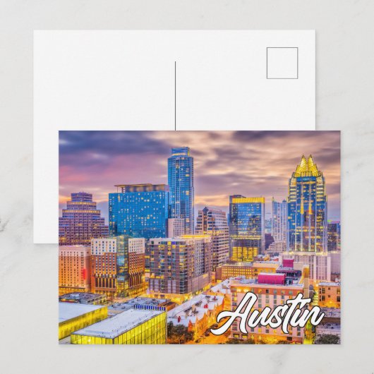 Austin, Texas, Verenigde Staten Briefkaart (Voorkant / Achterkant)