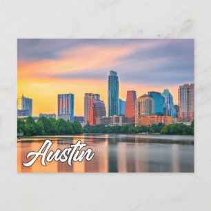 Austin, Texas, Verenigde Staten Briefkaart