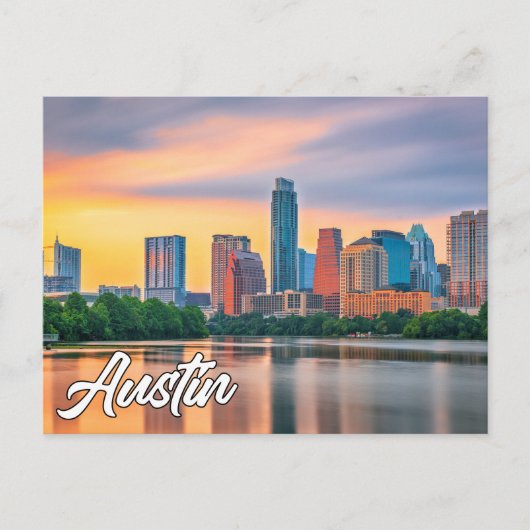 Austin, Texas, Verenigde Staten Briefkaart (Voorkant)
