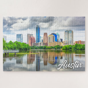 Austin, Texas, Verenigde Staten Legpuzzel