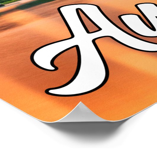 Austin, Texas, Verenigde Staten Poster (Hoek)