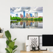 Austin, Texas, Verenigde Staten Poster (Thuiskantoor)