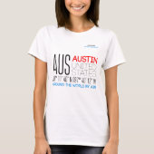 Austin, Texas, Verenigde Staten T-shirt (Voorkant)