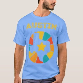 Austin Texas Vintage Verdrietig Souvenir 1 T-shirt
