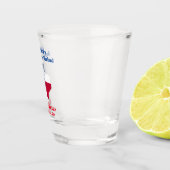 Austin Texas vrijgezellenfeest cadeau weekendtrip Shot Glas (Rechts)